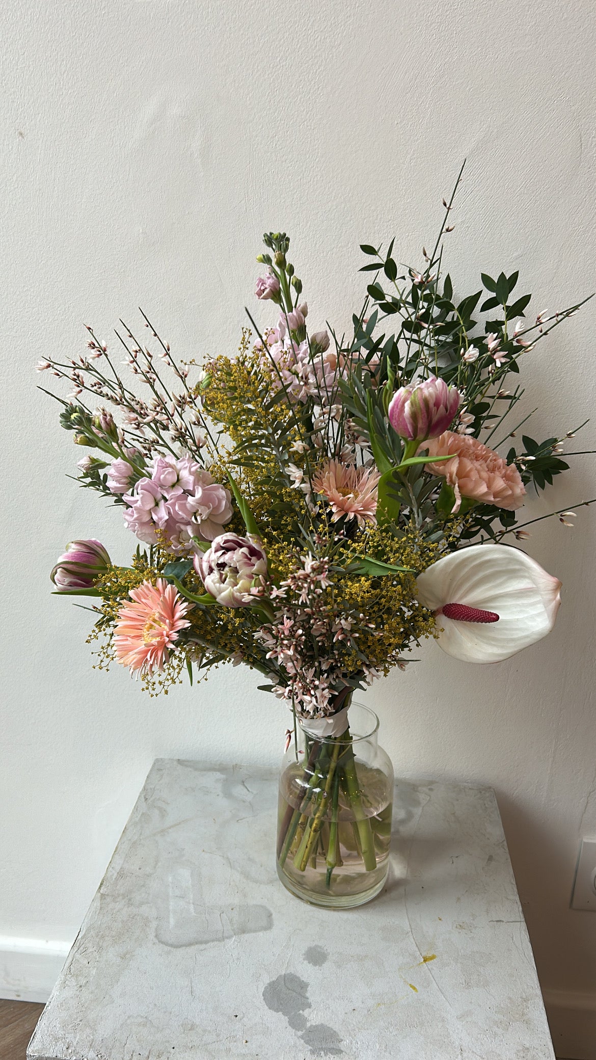 Bouquet de FLEURS FRAÎCHES NACRE Product vendor