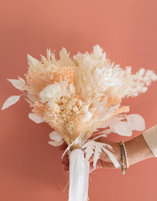 Bouquet fleurs séchées COLLECTION NUDE, mariages et autres évènements Product vendor