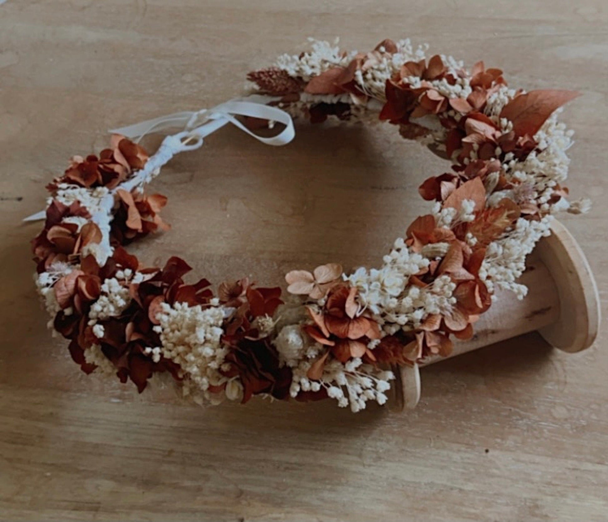 Couronnes fleurs séchées SUMMER accessoires mariage, autres évènements. Bouquets, Peignes, couronnes, boutonnières, bracelets, barrettes... Product vendor