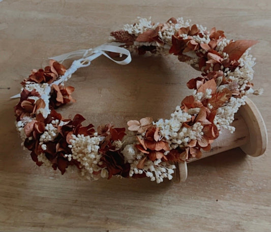 Couronnes fleurs séchées SUMMER accessoires mariage, autres évènements. Bouquets, Peignes, couronnes, boutonnières, bracelets, barrettes... Product vendor