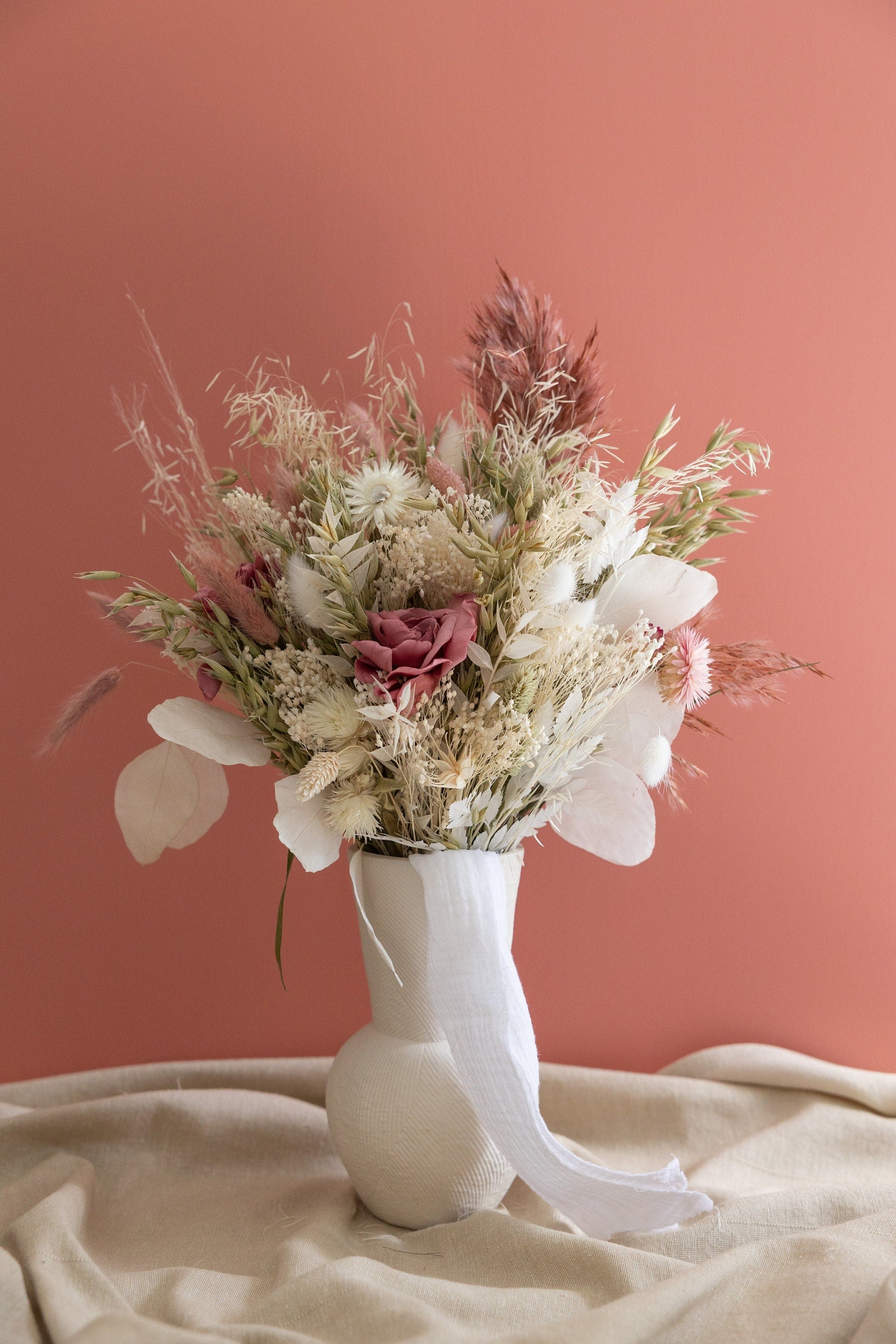 Bouquet fleurs séchées BIANCA, mariages et autres évènements Product vendor